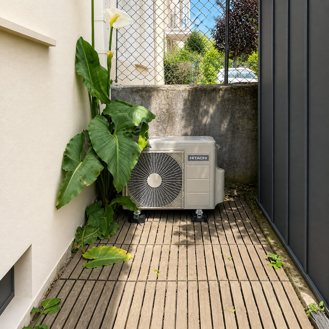 Pompe à chaleur installée par Easy Calo à Trévoux