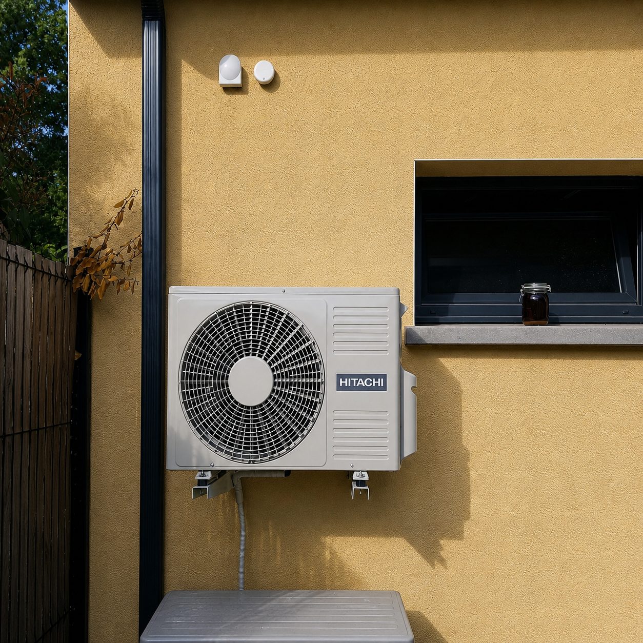 Pompe à chaleur Hitachi installée par Easy Calo à Trévoux